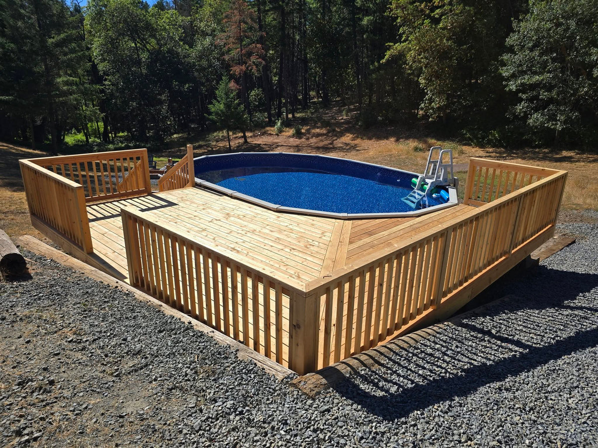 Deck construction project